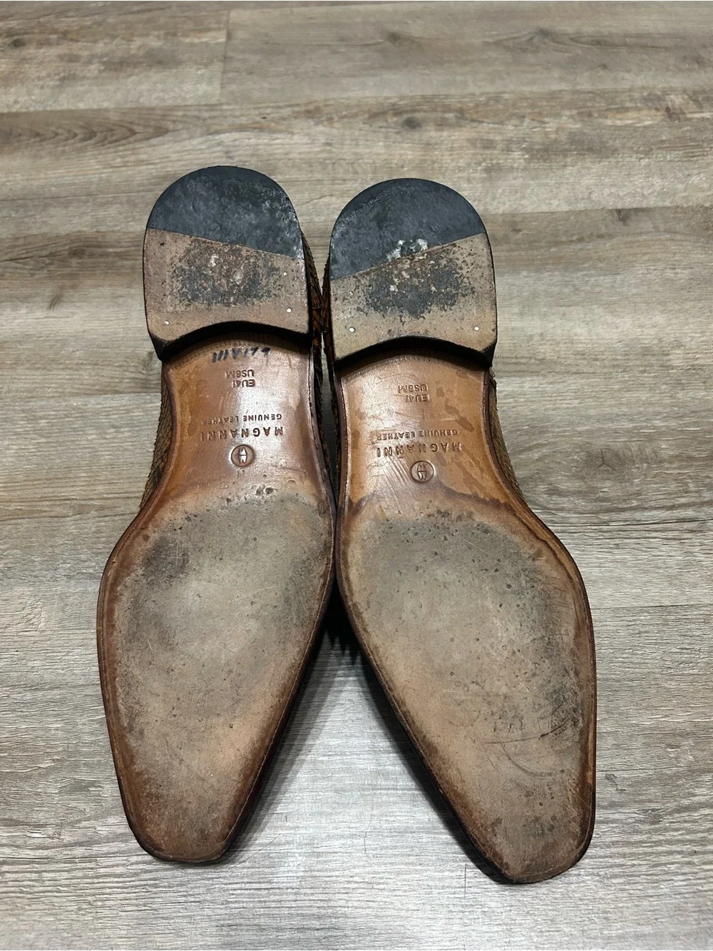 Magnanni handcrafted derbies